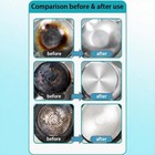 Heavy Oil Stain Cleaner Pot Bottom Black Stain Remover Stainless Steel Paste — photo 3