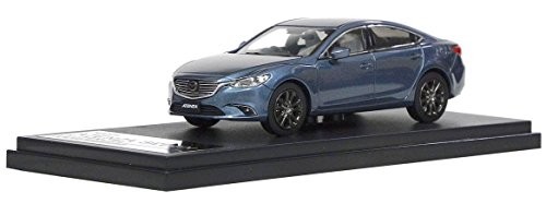 Привет, история 1/43 MAZDA ATENZA СЕДАН 2016 Модель, окрашенная в синий цвет Reflex Mica, Япония