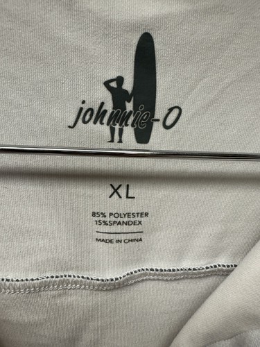 Johnnie-o BMW Championship White 1/4 Zip Pullover Men's Size XL POG - Picture 2 of 10
