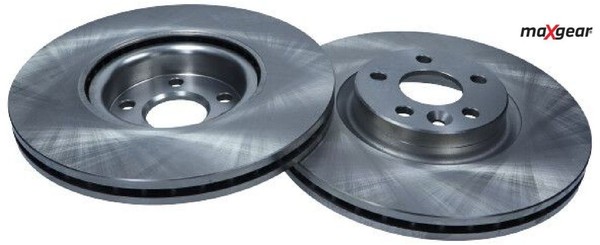 2X Bremsscheibe Maxgear 19-4716 2 Bremsscheiben Vorderachse Vorne FüR Volvo-image
