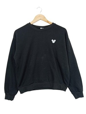 H&M DIVIDED Sweatshirt Damen Sweat Gr. DE 38 schwarz Casual-Look