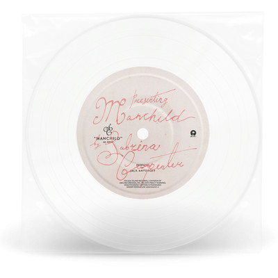 NEU ungeöffnet SABRINA CARPENTER ''Manchild'' Limited Clear 7'' Vinyl Single, Merch