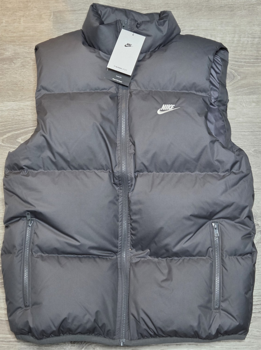 Nike Sportswear Club Therma-FIT Down Puffer Vest Gray IB2977-068