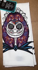 Disney Nightmare Before Christmas JACK SUGAR SKULL 2 Pack KITCHEN TOWEL NEW