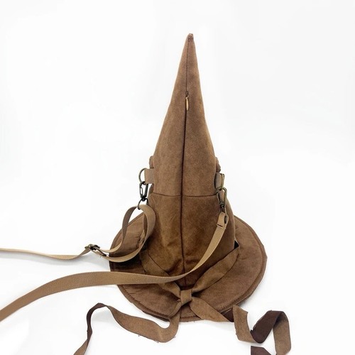 Wizard Cap Sorting Hat Magic Crossbody Bag Harry Potter Shoulder Handbag Novelty - Picture 6 of 7