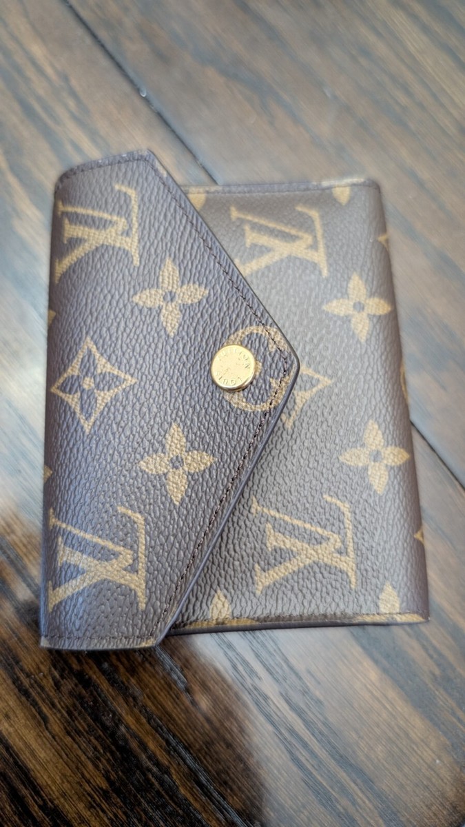 Louis Vuitton Monogram Portefeuille Victorine Marron Trifold