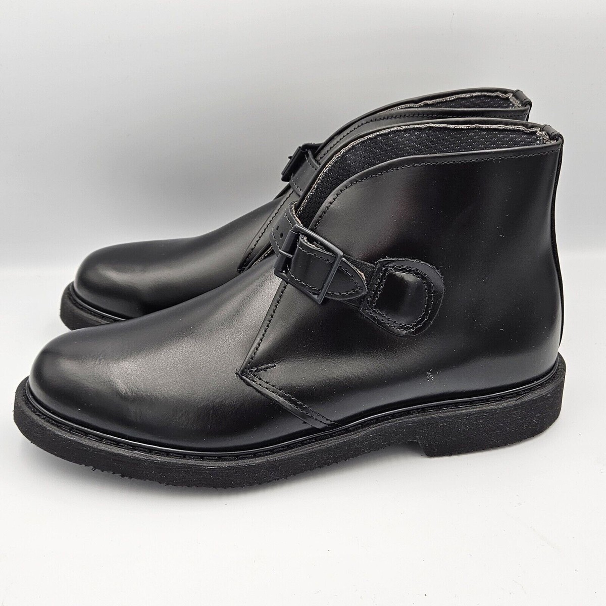 Bates Lites Buckle Chukka Boots Black High Gloss Uniform Duty Men’s 7 D E00083 Bates Sentinel Men main image 4