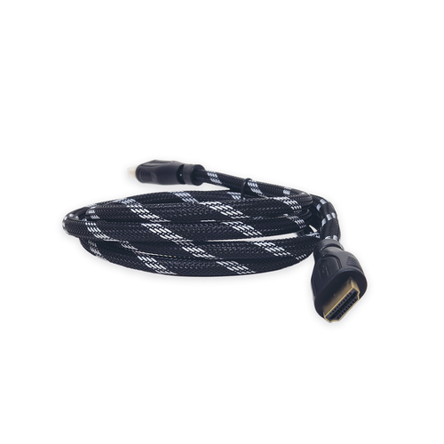 4K HDMI Braided Cable Cord for XBOX ONE 360 PS3 PS4 SWITCH HDTV 5ft - Old Skool - Picture 2 of 6