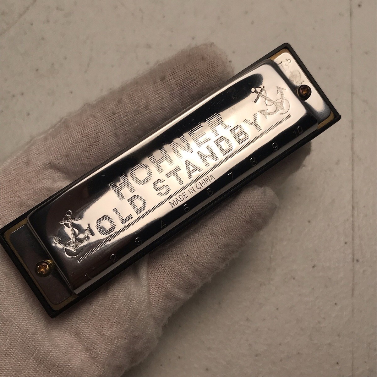 M. Hohner Harmonica Old Standby No. 34B Key of Bb | eBay
