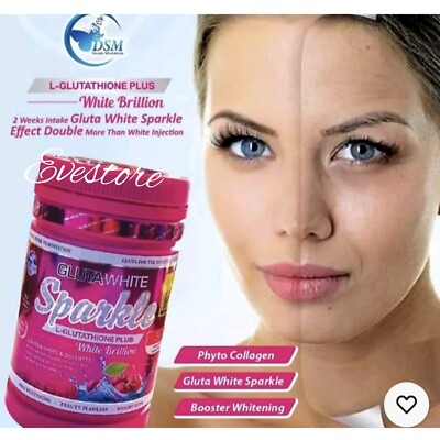 PHYTO Gluta White Glitter L-Glutathione Plus Skin Whitening Shipping from  USA | eBay