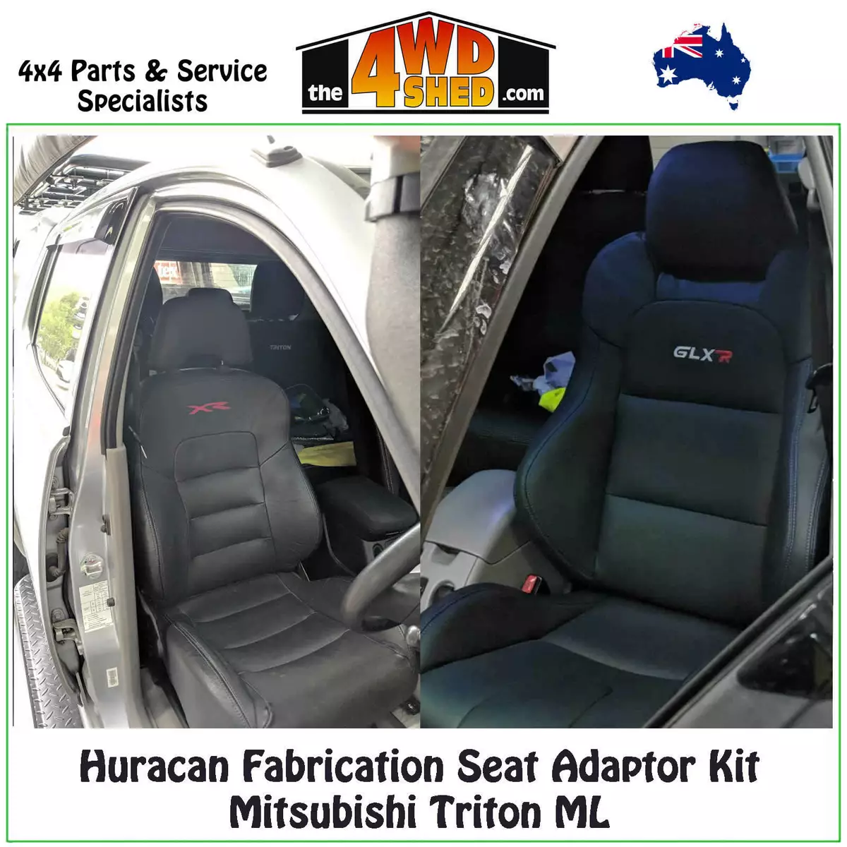 Seat Adaptor Kit suit Mitsubishi Triton ML to fit with VE Seats eBay