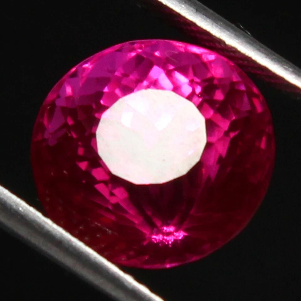 Natural 6.00 Ct Certified Utah Red Beryl Bixbite Unheated Gemstones 10x10 mm - Image 4 of 4