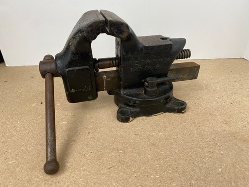 Superior No. 43 swivel bench vise made in USA - Picture 1 of 20