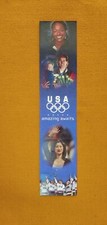 2010 Winter Olympics Bookmark Vancouver Yamaguchi Jansen Flowers Miracle On Ice