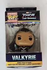 Funko Pocket Pop! Marvel Thor Amor y Trueno Valquiria Vinilo Figura Llavero