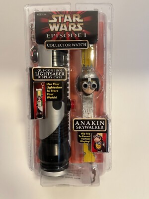 HOPE Star Wars Episode 1 Anakin Skywalker Lightsaber Collector Watch