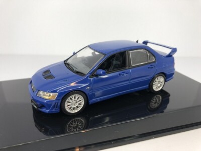 AUTOart Mitsubishi Lancer Evo VII Blue 2001 1:43 57163 | eBay