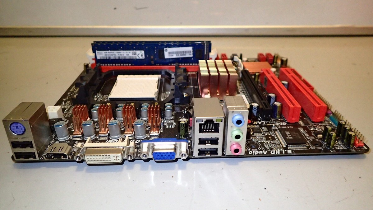 BIOSTAR A880G+ AM3 AMD 785G Micro ATX DX10 Motherboard w