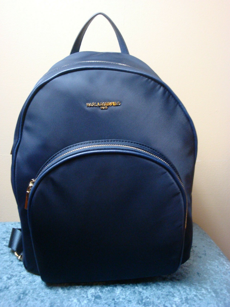 KARL LAGERFELD PARIS CARA Mini Nylon Backpack KARL LAGERFELD PARIS CARA Mini Nylon Backpack is available  main image 4