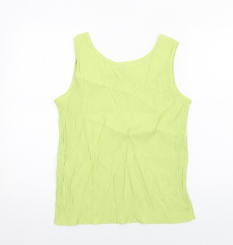 Anna Morelle Womens Green Viscose Blend Tank Size 14 - Picture 2 of 10