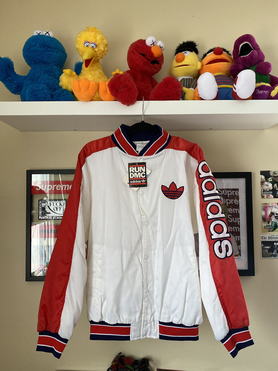 Adidas 1980s Run DMC New With Tags Rare Varsity White & Red Adidas 1980s Run DMC New With Tags Rare Varsity White & Red