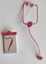 Barbie Doctor Tools Stethoscope  Chart  Free Shipping