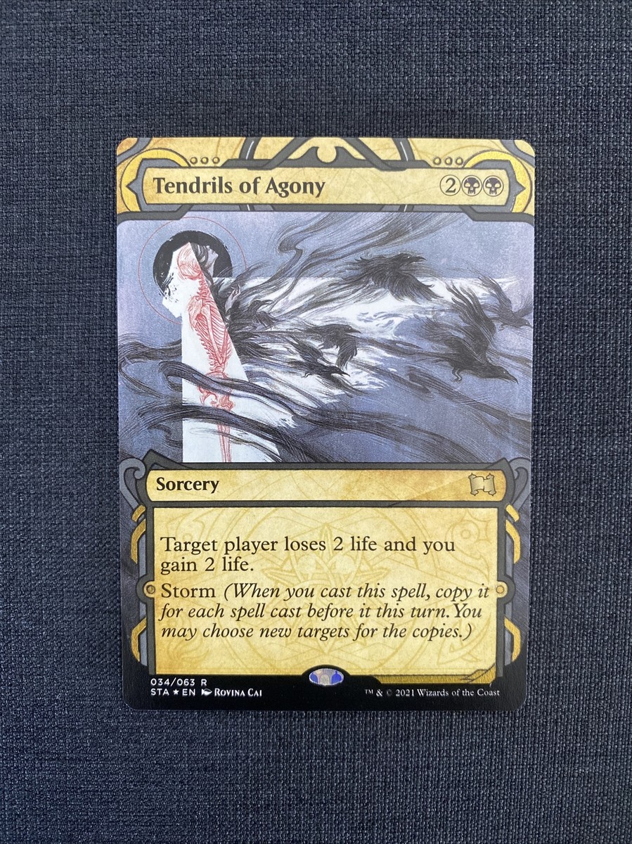 1x] Tendrils of Agony - Foil Etched - Near Mint, English