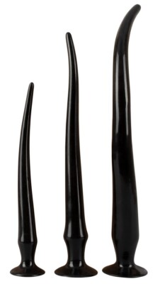 Anal Plug Set 3er FISTING Super Long Flexibel Lang Butt Dildo biegsam  Saugnapf | eBay.de