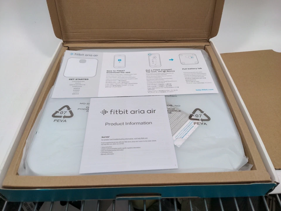 Báscula inteligente Fitbit Aria Wi-Fi, blanca FB203 Foto 2 de 4