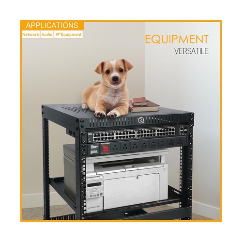 RIVECO OFCO 18U Network Rack with Reinforced Top & Bottom Vented Plates - 4 R... - Picture 7 of 7