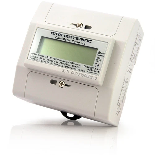 EKM Omnimeter Pulse v.4 - Universal Smart kWh Meter - 3 x Pulse Counter - #27