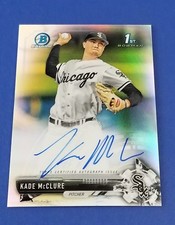 Kade McClure - 2017 Bowman Draft Refractor Autograph  #235/499