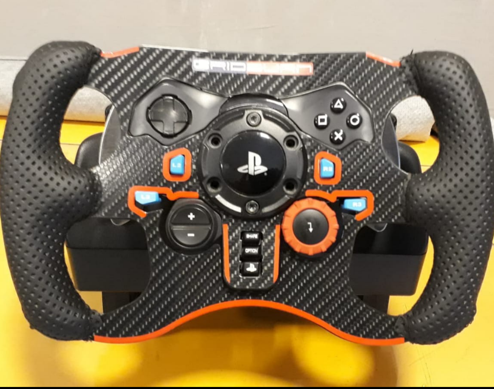 Gridburn Racing Wheel VF-F2. Compatible with Logitech for