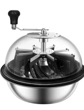 VIVOSUN Food Grade Silicone 19" Leaf Bowl Bud Trimmer With Spin Cut Blades