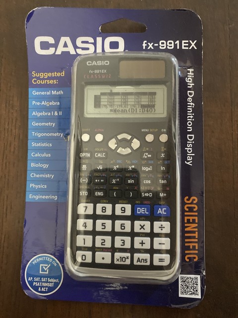 casio fx991ex matrix