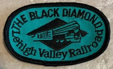 Patch-LEHIGH VALLEY RAILROAD (LV) THE BLACK DIAMOND #12576 - NEW- Free Shipping