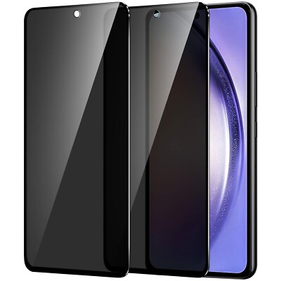For Samsung Galaxy S23 FE - 2 Pack Privacy Tempered Glass Screen Protector