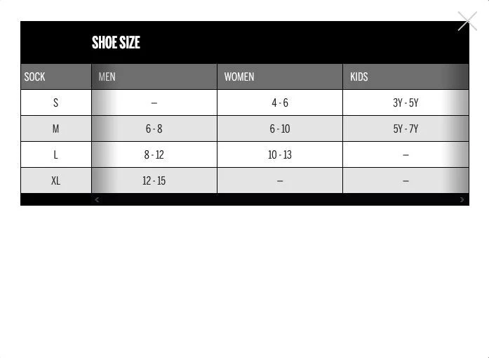 Evoshield Sizing Chart Sale fastlisa.unibo.it