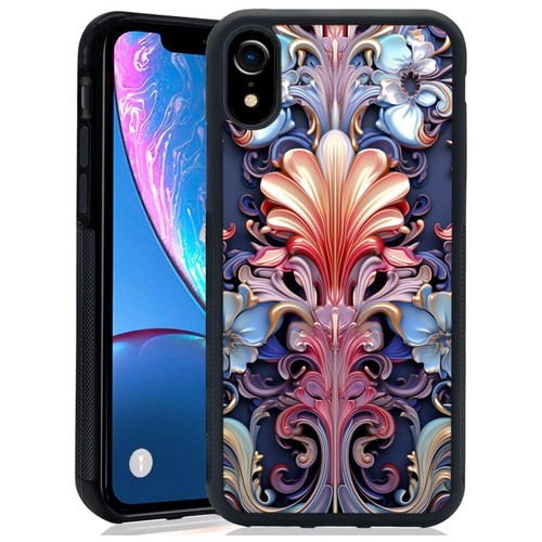 Baroque flare patten For Google Motorola Moto Apple iPhone Fitted Case Skin - Picture 22 of 25