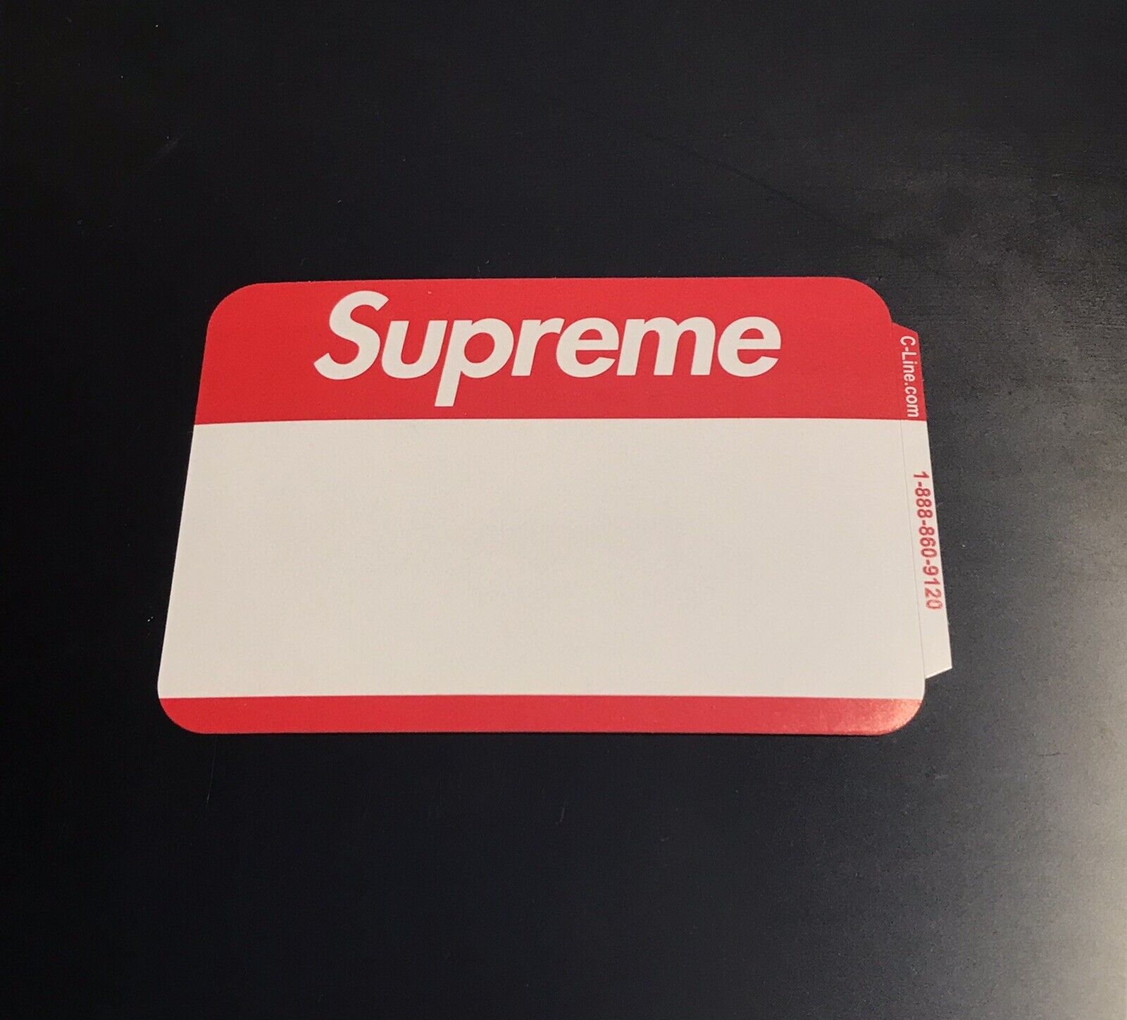 Will ship ASAP $10 each pack of 4 Supreme sticker 4 pack
