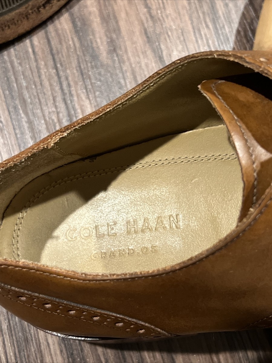 Cole Haan Madison Wingtip Oxford 10.5 British Tan | eBay display picture 1