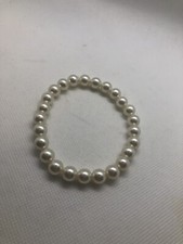 Girls Faux Pearl Bracelet