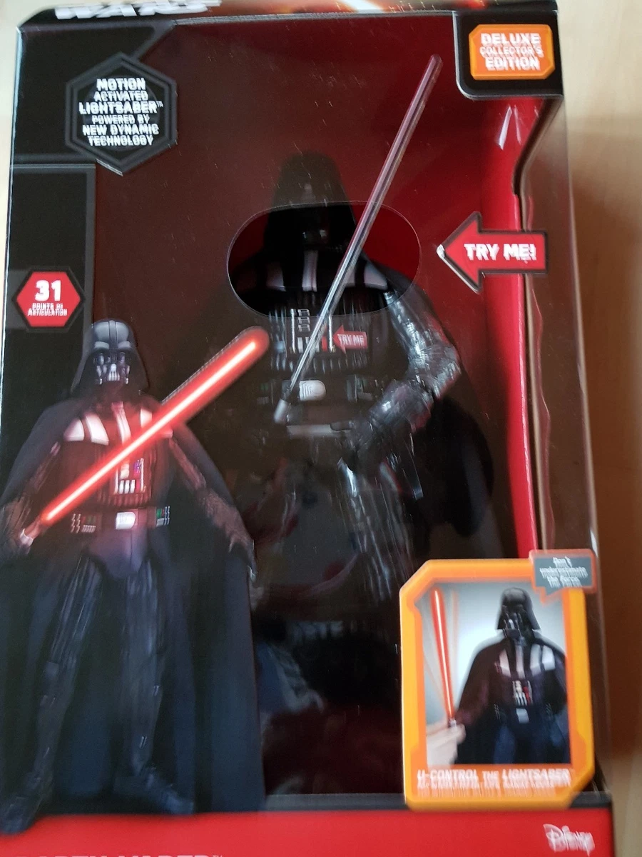 Star wars interactive 17 clearance inch darth vader figure