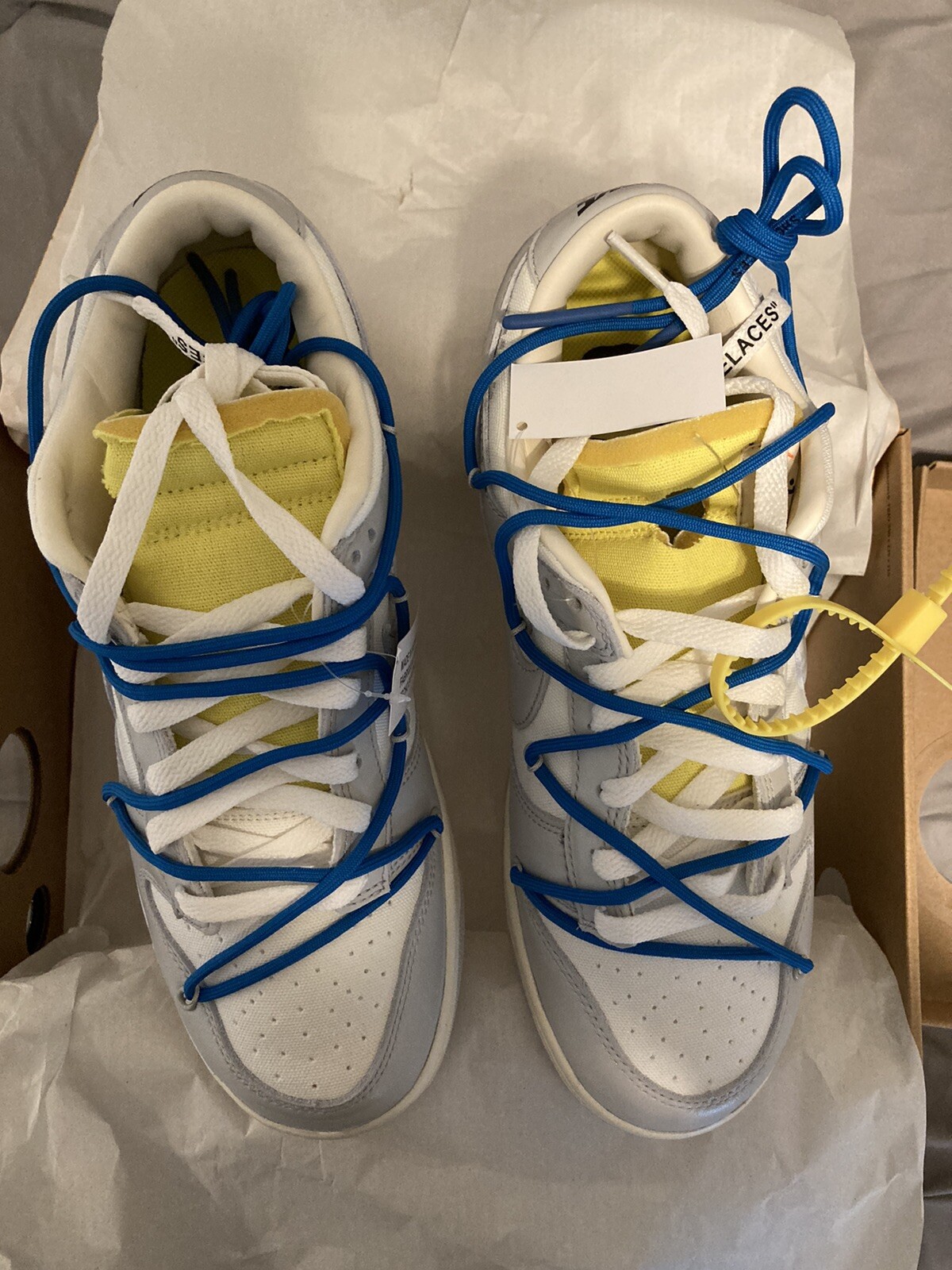 OFF WHITE X NIKE Taglia 10 Nike Dunk Low x Off White lotto 10 di 50 2021