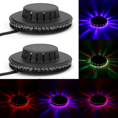 Colorful Rotating Stage Lighting Effect Lamp with DMX Control Home Party Disco