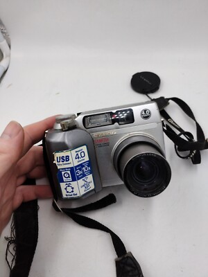 OLYMPUS CAMEDIA DIGITAL CAMERA C-3020 3.2 MP 3X Optical 7.5X Zoom For Parts 