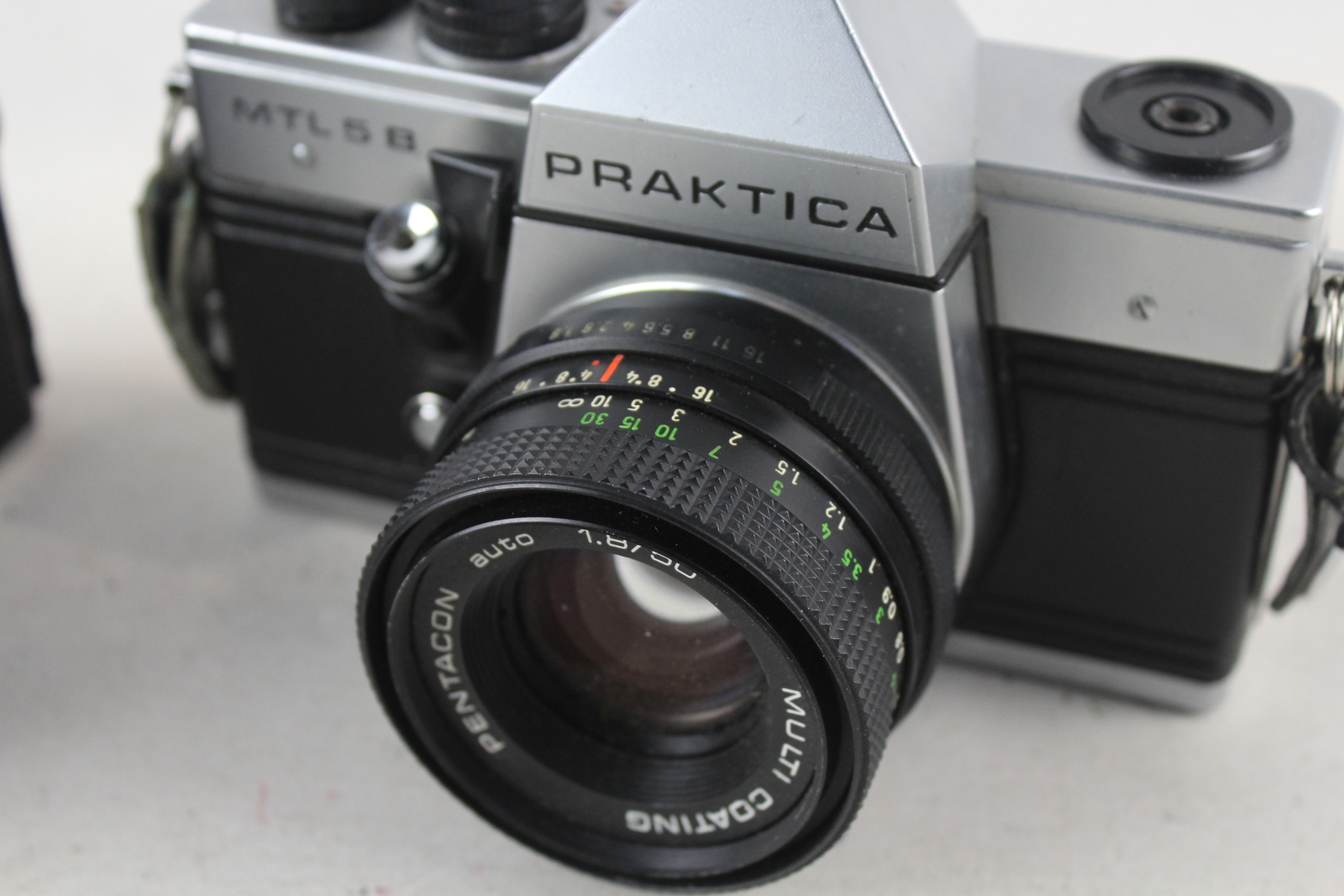 2 x SLR FILM CAMERAS Inc. Praktica Super TL & Praktica MTL 5 B w