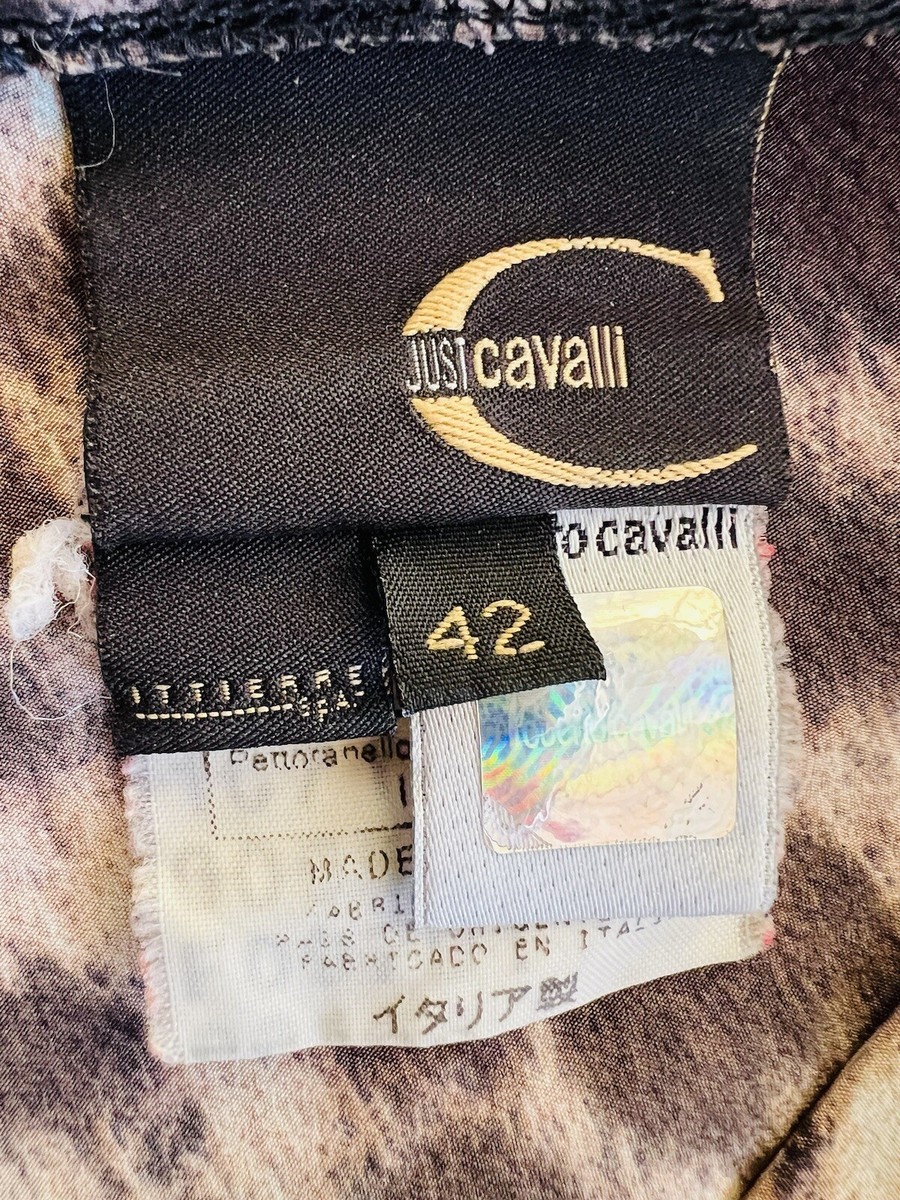 Roberto Cavalli Just Cavalli Leopard Top 42 | eBay