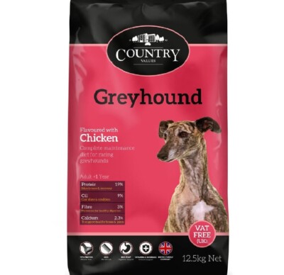Dog Food Racing GREYHOUND - (350g to 12.5kg) - Country Values Complete Dog Food Racing ...