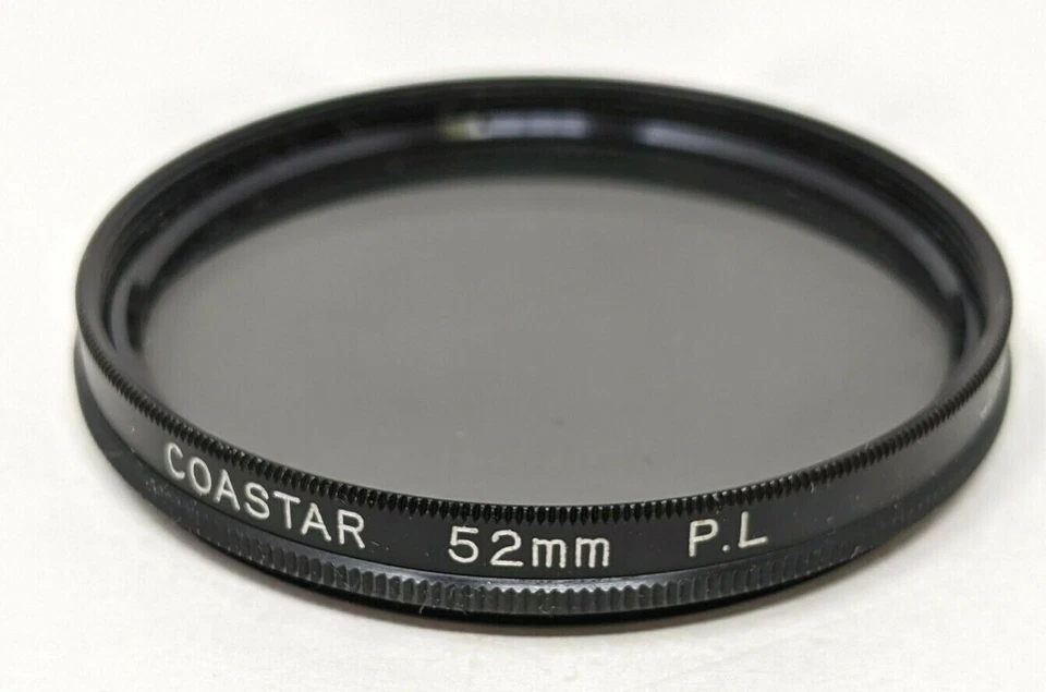 Coastar Japan 52mm PL Polarizer Screw In Camera Lens Filter J21 - Image 2 of 4